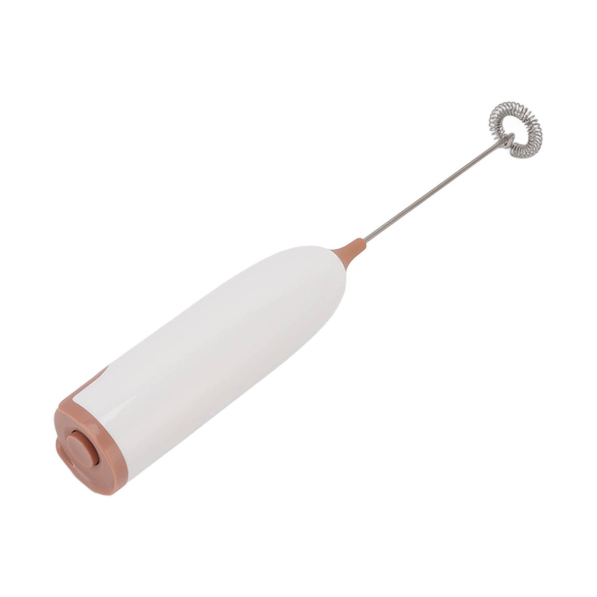 Household Electric Milk Frother Automatic Handheld Milk Foam Maker Coffee Stirring Bar Kitchen Drink Foamer White Coffee