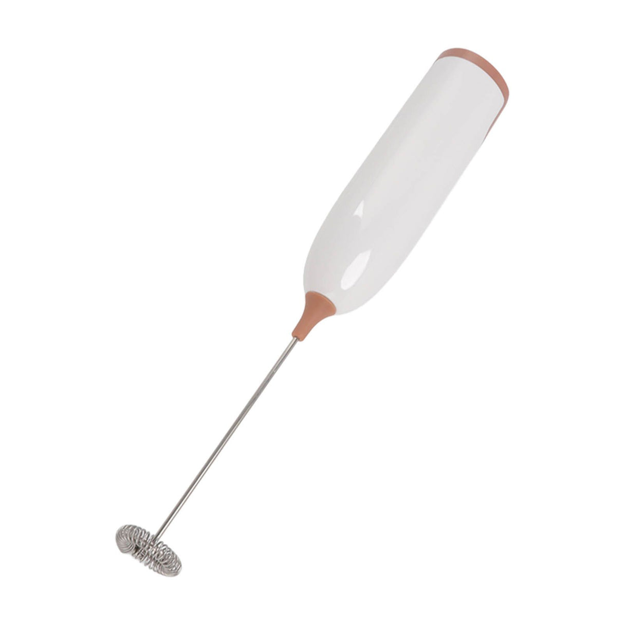 Household Electric Milk Frother Automatic Handheld Milk Foam Maker Coffee Stirring Bar Kitchen Drink Foamer White Coffee