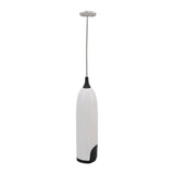 Household Electric Milk Frother Automatic Handheld Milk Foam Maker Coffee Stirring Bar Kitchen Drink Foamer White Black