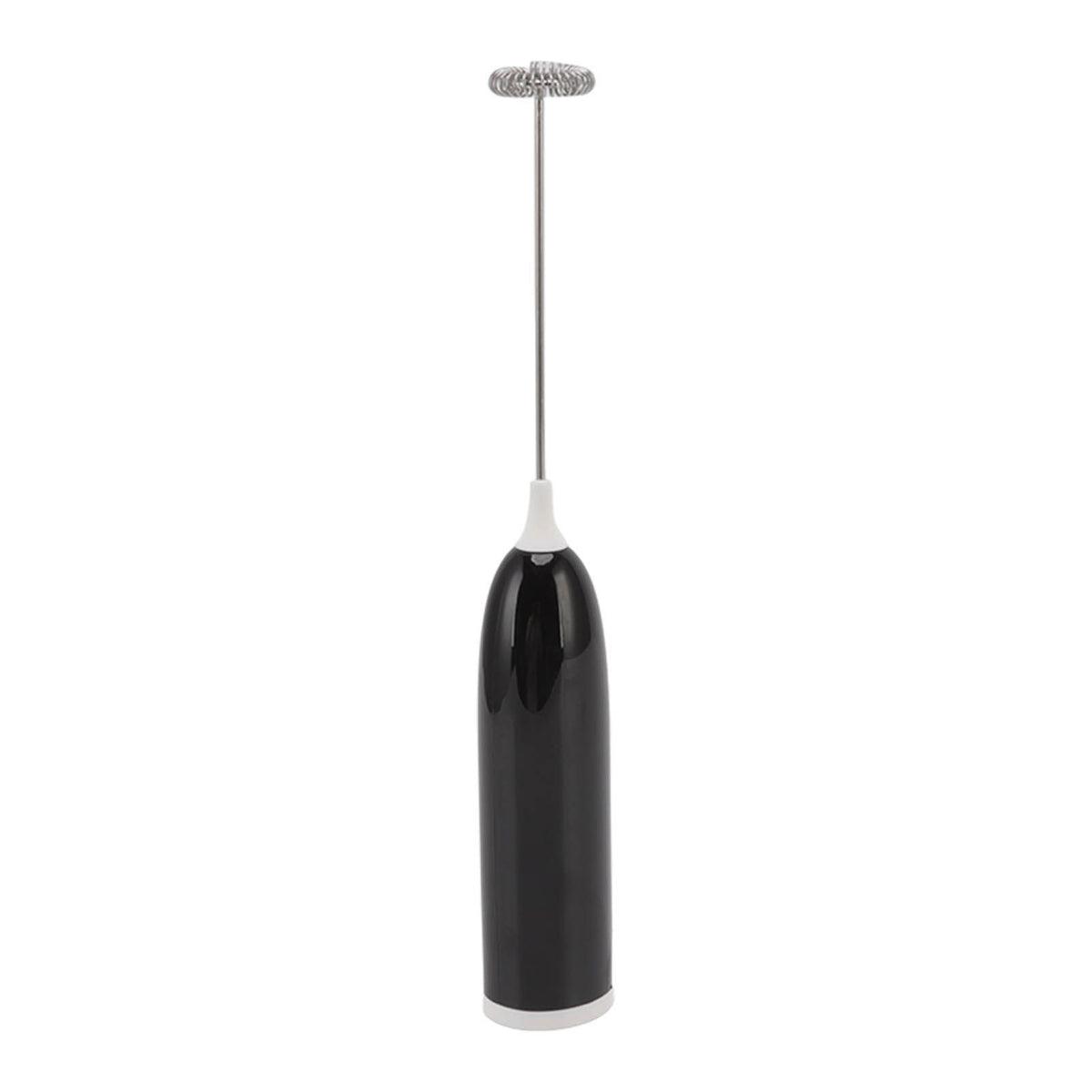 Household Electric Milk Frother Automatic Handheld Milk Foam Maker Coffee Stirring Bar Kitchen Drink Foamer Black White