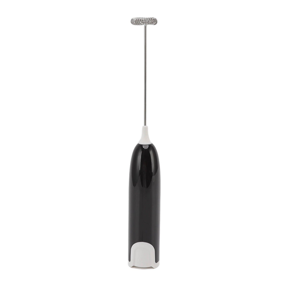 Household Electric Milk Frother Automatic Handheld Milk Foam Maker Coffee Stirring Bar Kitchen Drink Foamer Black White
