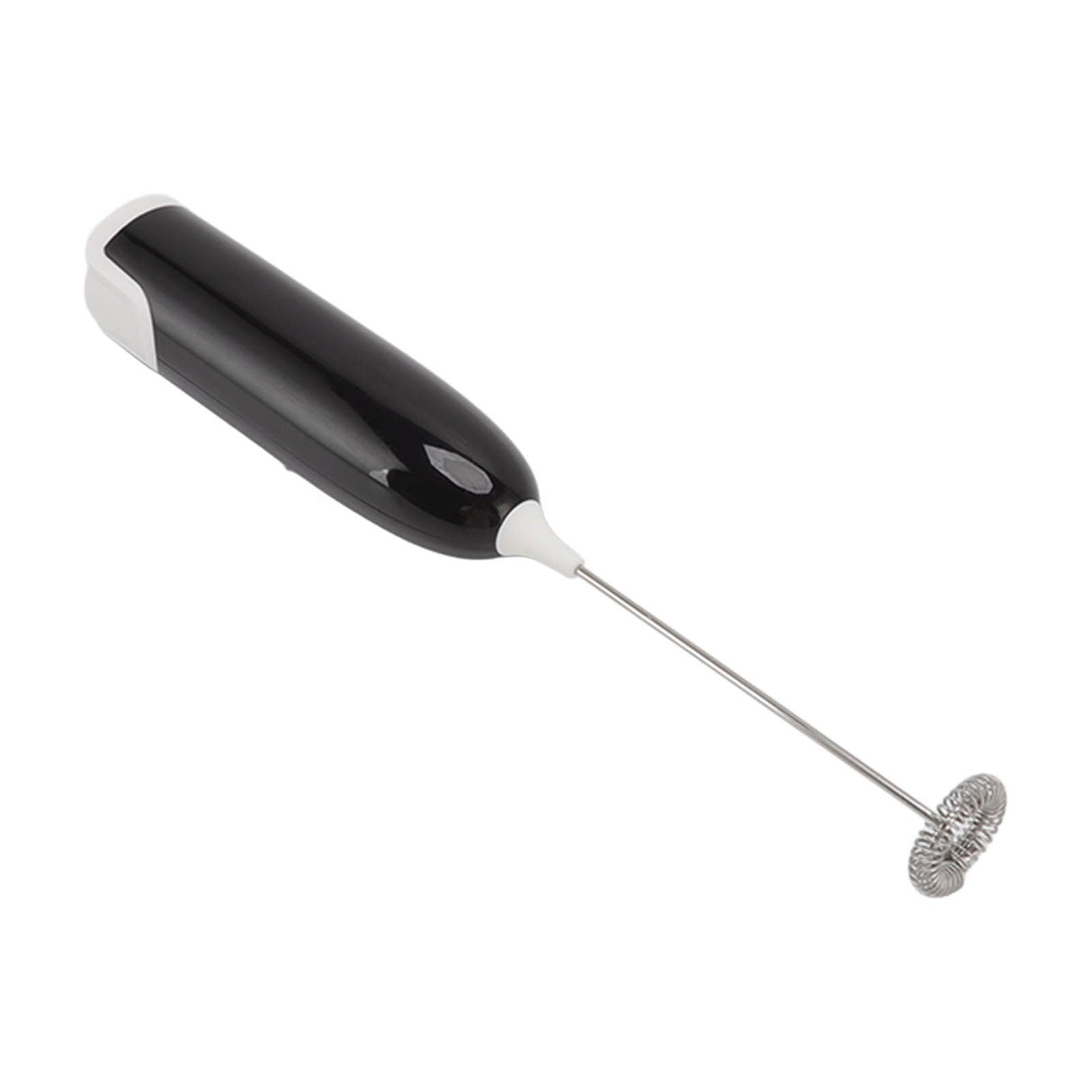 Household Electric Milk Frother Automatic Handheld Milk Foam Maker Coffee Stirring Bar Kitchen Drink Foamer Black White