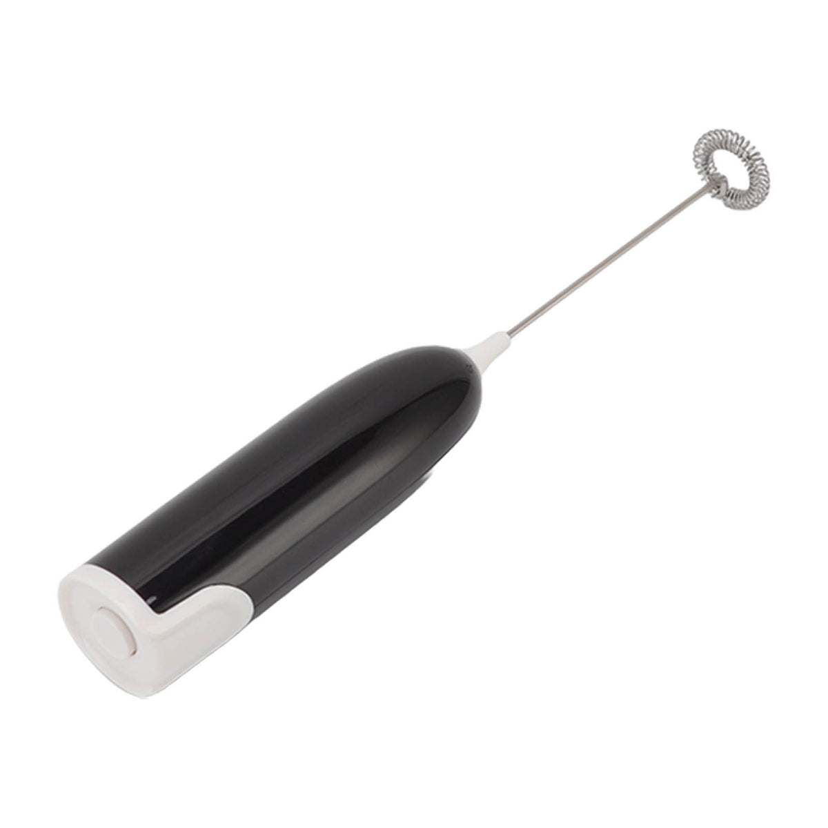 Household Electric Milk Frother Automatic Handheld Milk Foam Maker Coffee Stirring Bar Kitchen Drink Foamer Black White