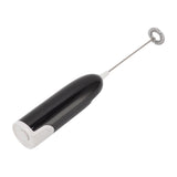 Household Electric Milk Frother Automatic Handheld Milk Foam Maker Coffee Stirring Bar Kitchen Drink Foamer Black White