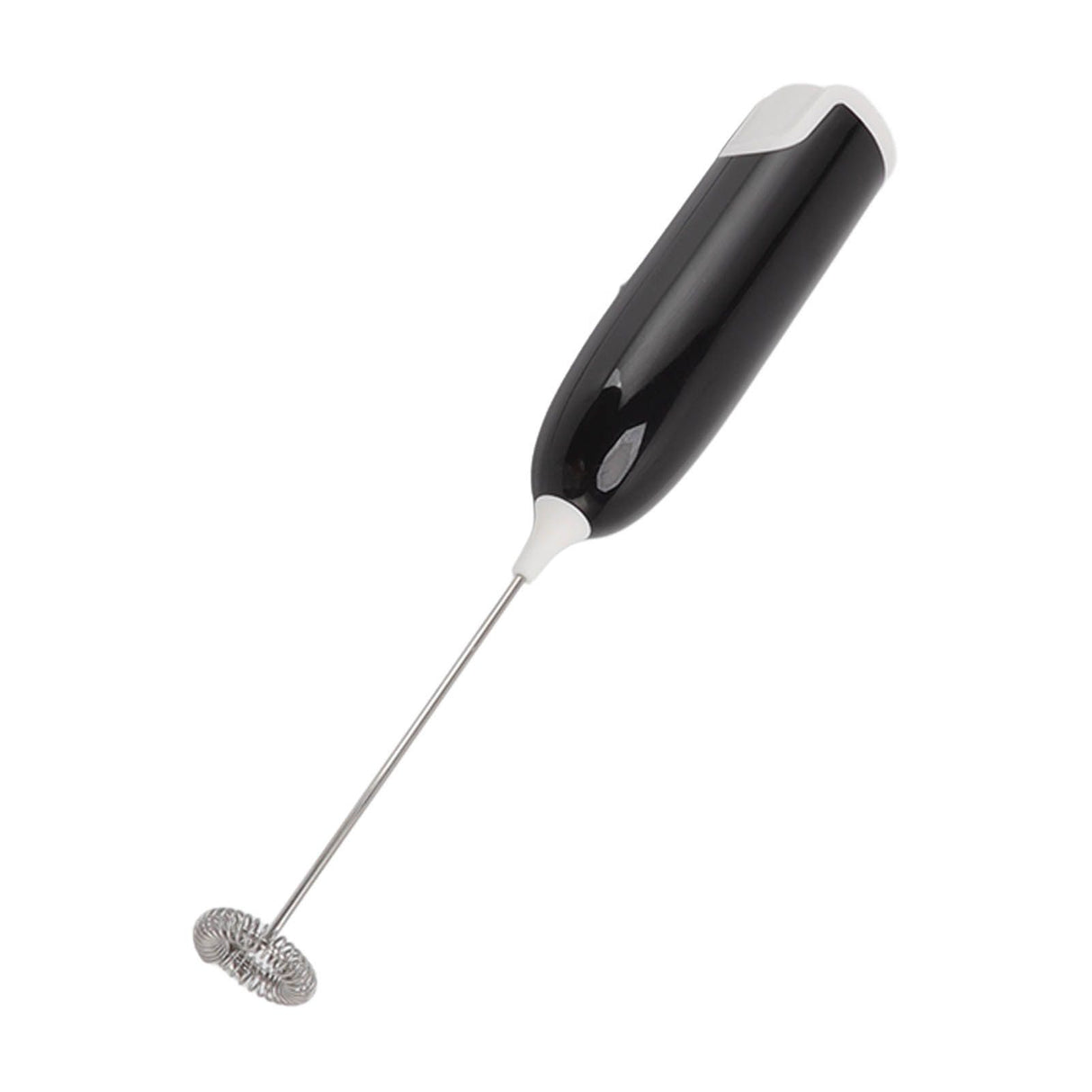 Household Electric Milk Frother Automatic Handheld Milk Foam Maker Coffee Stirring Bar Kitchen Drink Foamer Black White