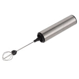 Electric Mini Blender Handheld Auto Stainless Steel Detachable Milk Foamer for Home Kitchen - Front View