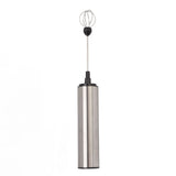 Electric Mini Blender Handheld Auto Stainless Steel Detachable Milk Foamer for Home Kitchen - Top-Down View