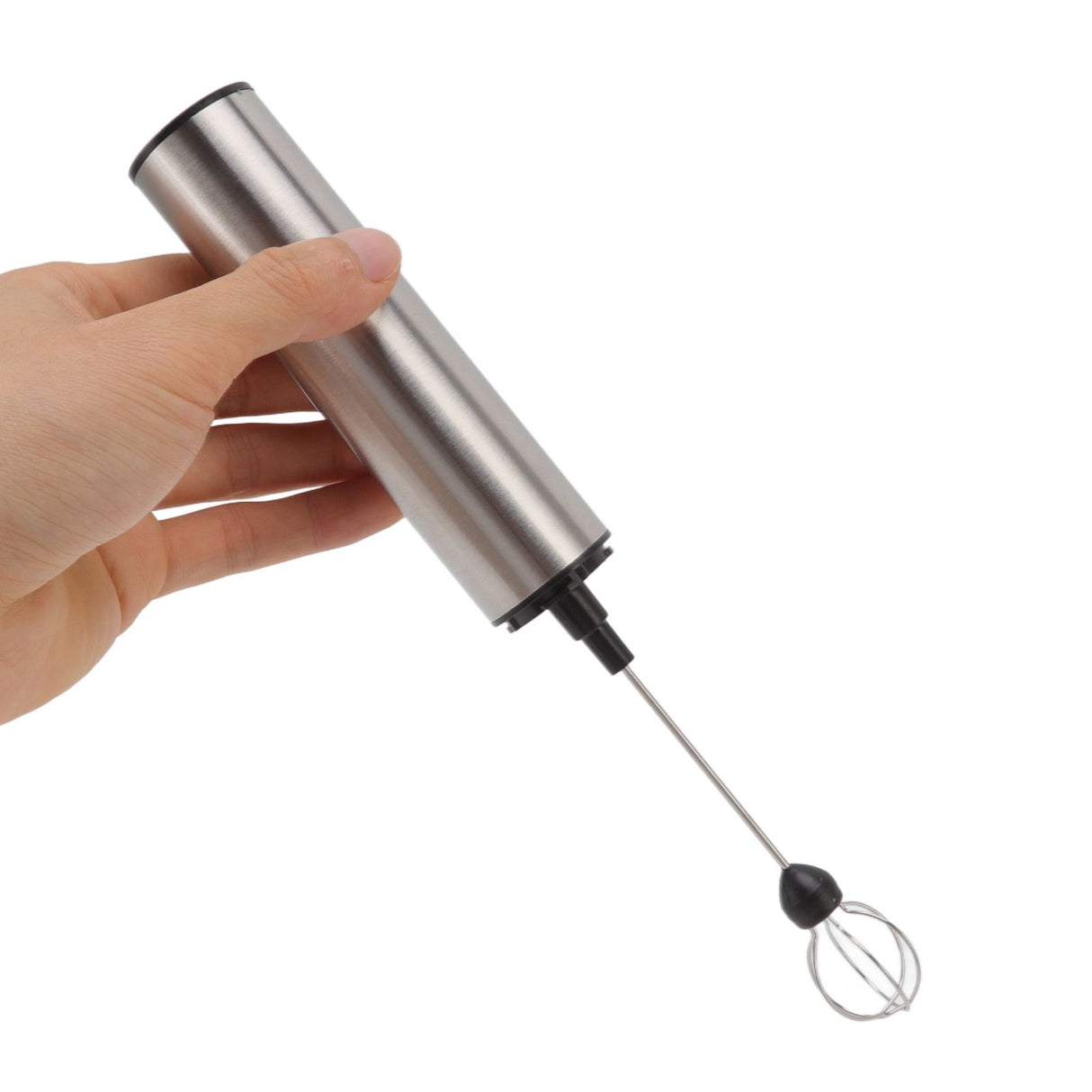 Electric Mini Blender Handheld Auto Stainless Steel Detachable Milk Foamer for Home Kitchen