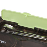 Lunch Container Box Stainless Steel Thermal Lunch Storage Box with Soup Bowl Chopsticks Spoon for Adults Children Green - Extra Image