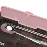 Lunch Container Box Stainless Steel Thermal Lunch Storage Box with Soup Bowl Chopsticks Spoon for Adults Children Pink