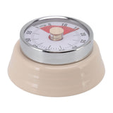 Magnet Circular Timer 60 Minute Visual Countdown Timer for Teachers Classroom Kids Homework Reading Adults Cooking Office Gym Beige