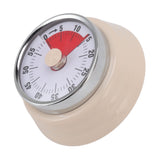 Magnet Circular Timer 60 Minute Visual Countdown Timer for Teachers Classroom Kids Homework Reading Adults Cooking Office Gym Beige