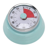 Magnet Circular Timer 60 Minute Visual Countdown Timer for Teachers Classroom Kids Homework Reading Adults Cooking Office Gym Light Green - Side View