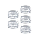 5Pcs Clear Stove Knob Covers Baby Safe Gas Stove Knob Covers Home Kitchen Switch Protection Tool for Infant Child Protector Transparent