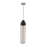 Handheld Milk Frother Lightweight Stainless Steel ABS Electric Whisk with 2 Mixing Head