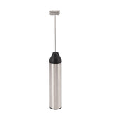 Handheld Milk Frother Lightweight Stainless Steel ABS Electric Whisk with 2 Mixing Head