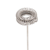 Handheld Milk Frother Lightweight Stainless Steel ABS Electric Whisk with 2 Mixing Head - Extra Image