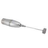 Electric Milk Frother Handheld Battery Operated Drink Mixer Portable Electric Eggbeater with Stainless Steel Whisk - Extra Image