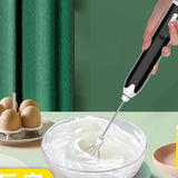 Electric Egg Beater Portable Multi Gears Milk Frother Rechargeable Kitchen Restaurant Coffee Cream Mixer