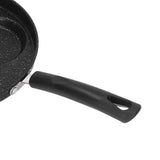 3 Cups Egg Hamburger Pan Metal Iron Heating Evenly Egg Cooker Pan with Comfortable Handle for Omelettes Burgers Pancakes