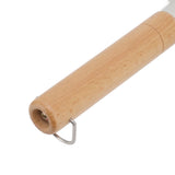Sauce Pan Stick Proof Aluminum Alloy Multi Functional Milk Pot with Wooden Handle for Induction Gas Stove White