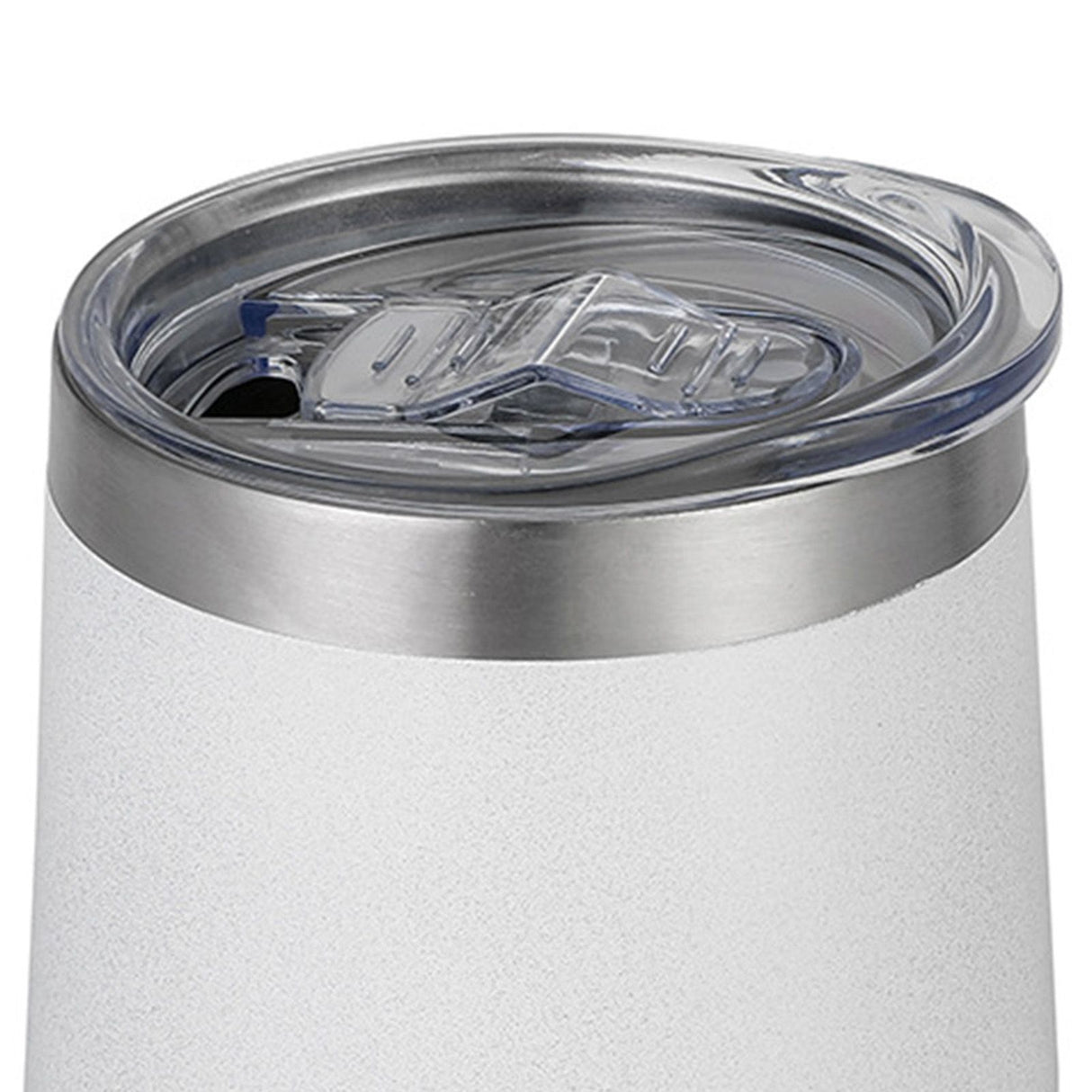Stainless Steel Thermal Cup Large Capacity Non Slip Outdoor Portable Thermal Coffee Mug Gift White 12oz 360ml
