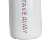 850ml Insulated Water Bottle Large Capacity with Bounce Cap Straw Winter Insulated Cup for Outdoor Beige