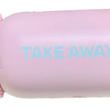 850ml Insulated Water Bottle Large Capacity with Bounce Cap Straw Winter Insulated Cup for Outdoor Pink - Close-Up Angle