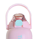 850ml Insulated Water Bottle Large Capacity with Bounce Cap Straw Winter Insulated Cup for Outdoor Pink - Extra Image