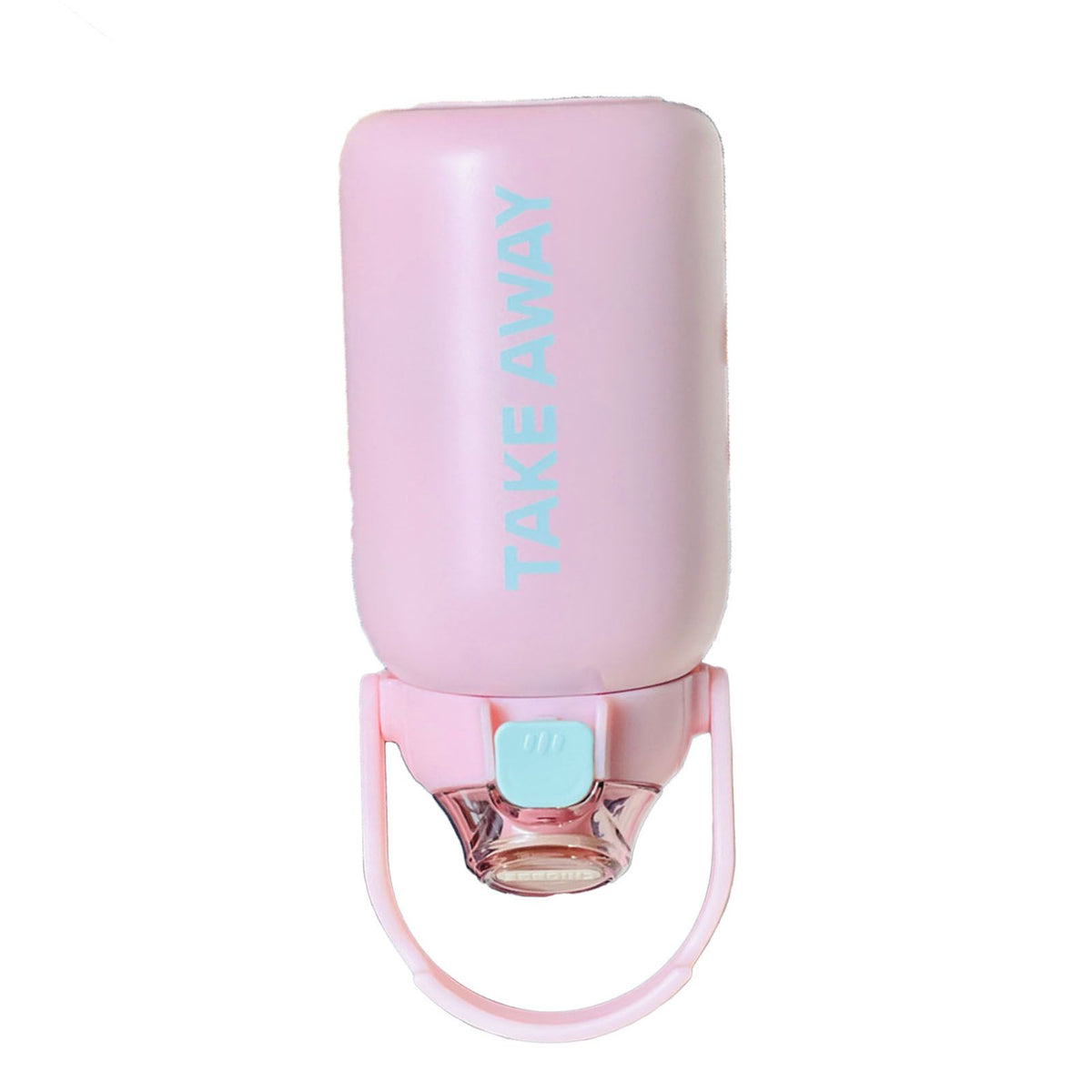 850ml Insulated Water Bottle Large Capacity with Bounce Cap Straw Winter Insulated Cup for Outdoor Pink