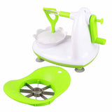 Hand Cranked Apple Peeler Fruit Peeler with Cutter Apple Fruit Peeled Machine Kit Kitchen Tool General - 45-Degree Angle