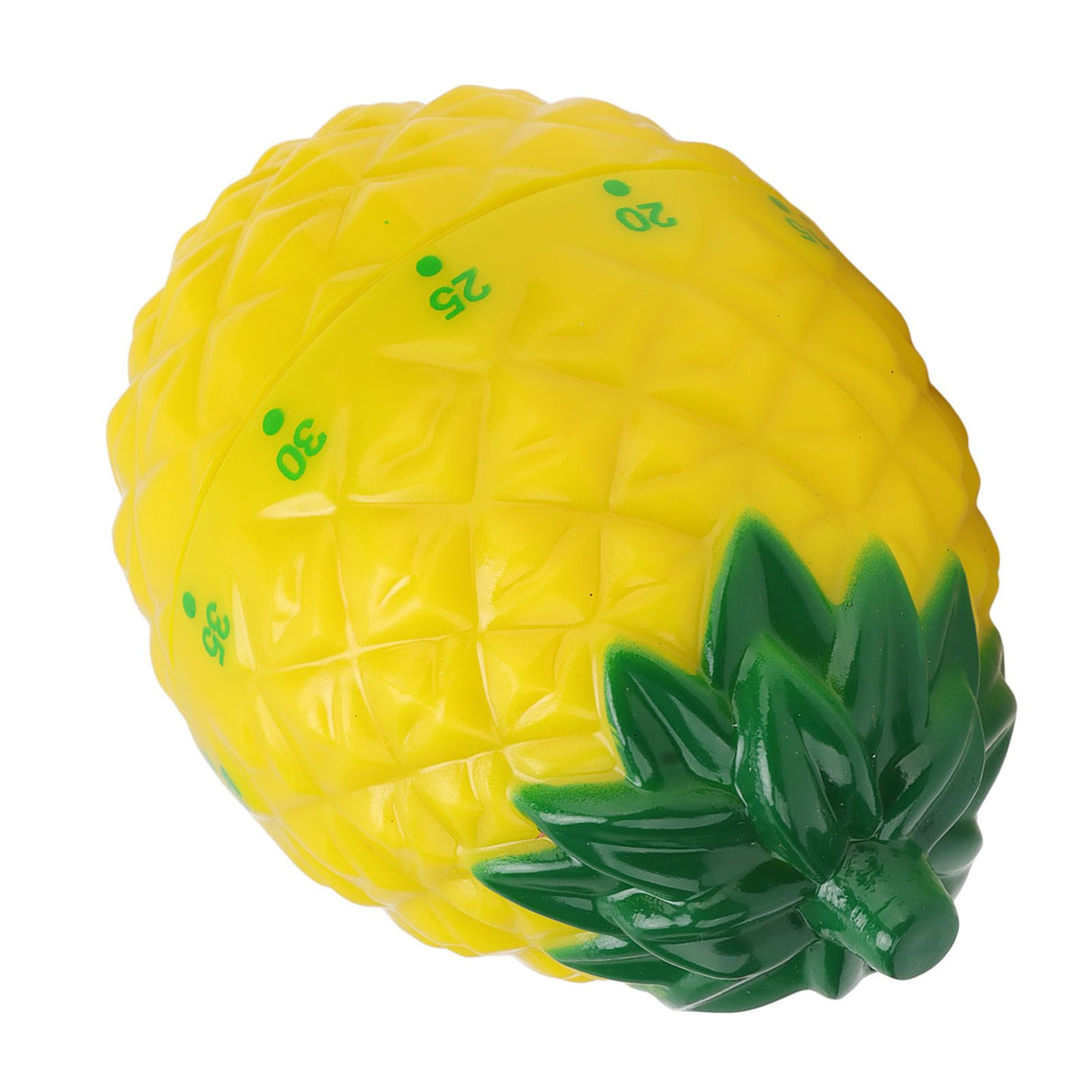 Kitchen Timer Fruit Shape Cute Style Plastic Material 6.4x6.4x8.7cm Compact Mechanical Timer for Home