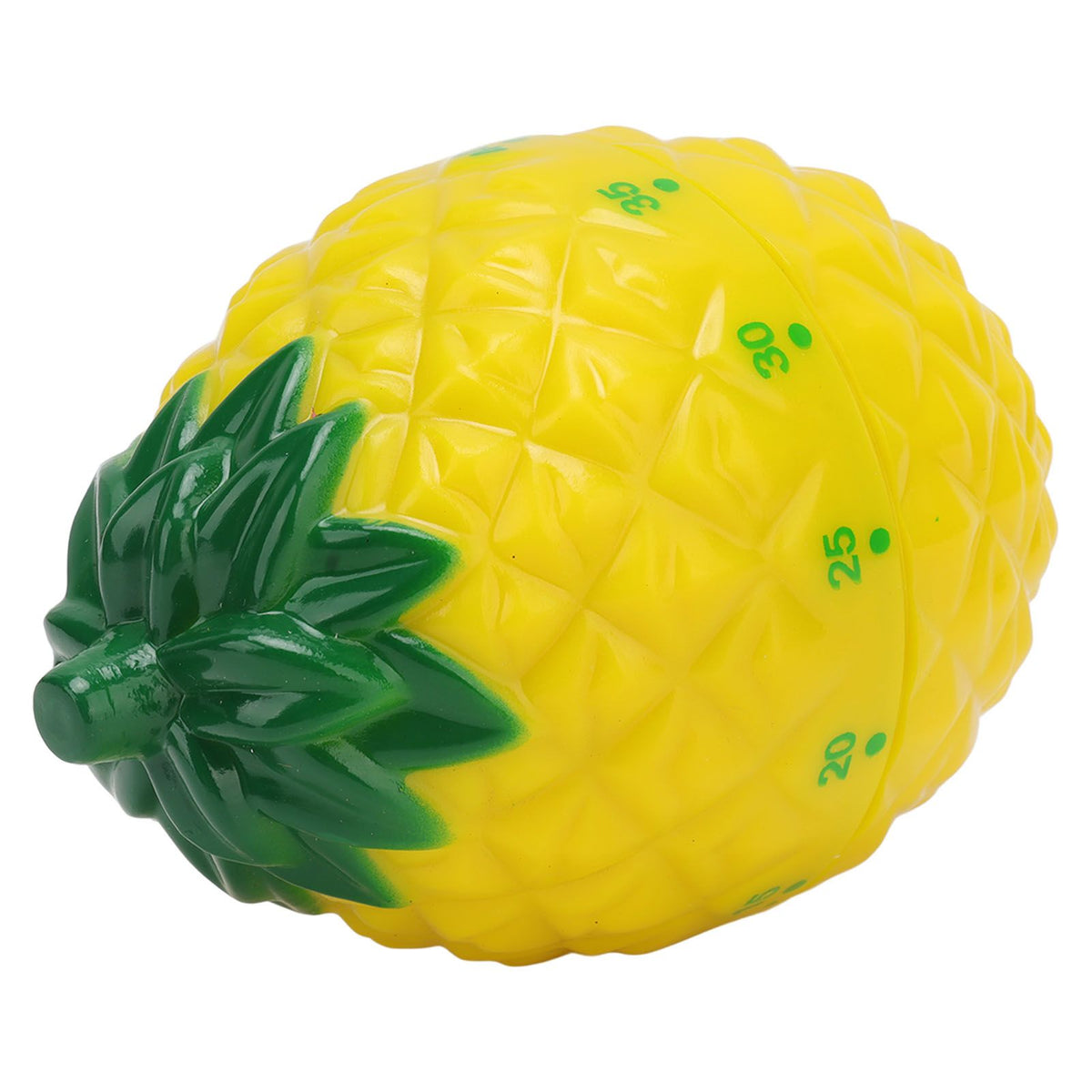 Kitchen Timer Fruit Shape Cute Style Plastic Material 6.4x6.4x8.7cm Compact Mechanical Timer for Home