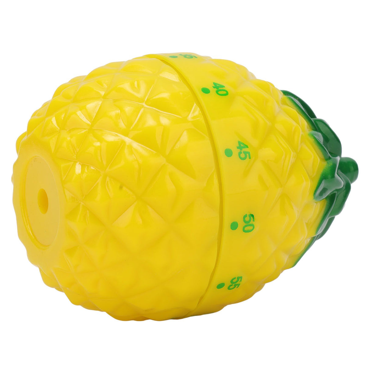 Kitchen Timer Fruit Shape Cute Style Plastic Material 6.4x6.4x8.7cm Compact Mechanical Timer for Home