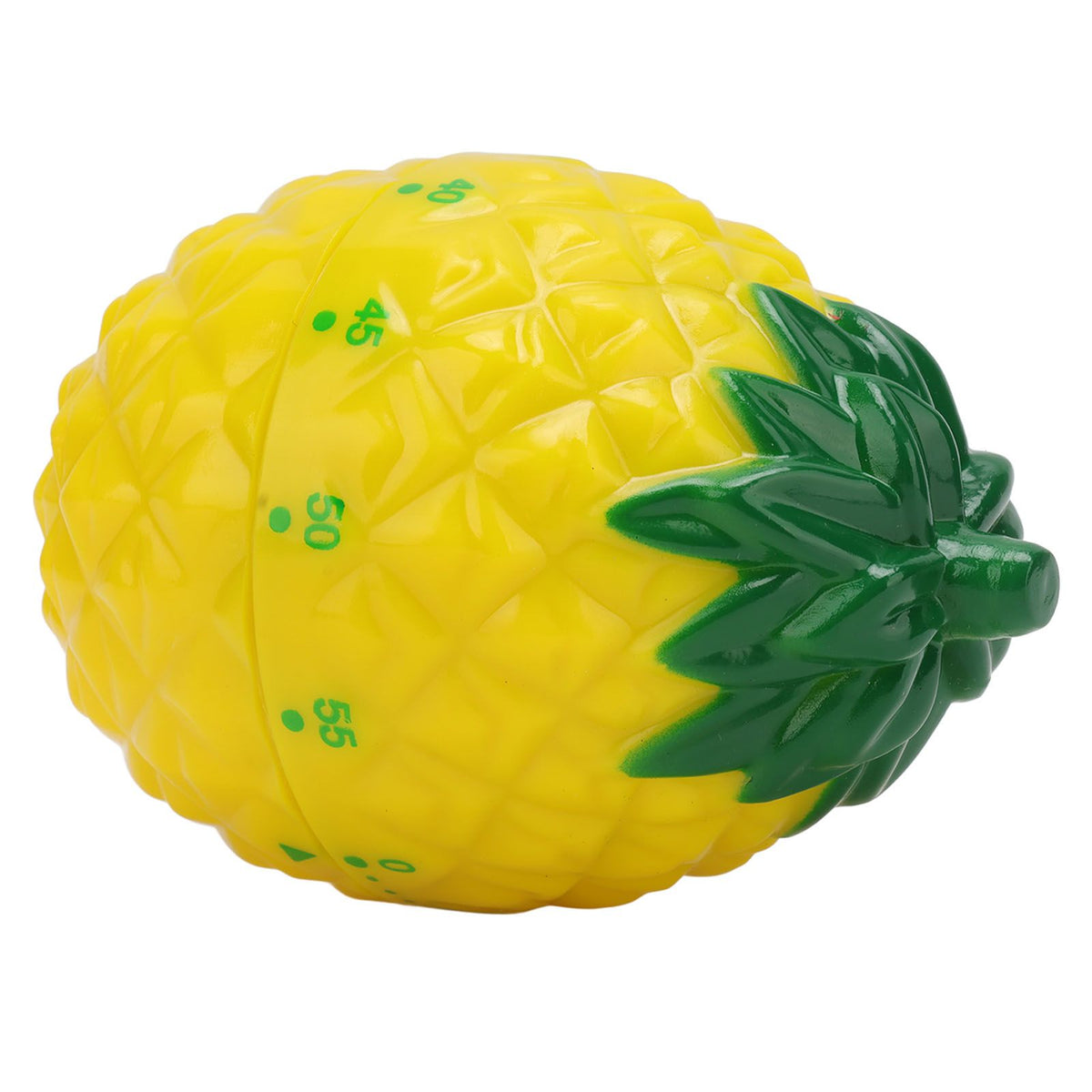 Kitchen Timer Fruit Shape Cute Style Plastic Material 6.4x6.4x8.7cm Compact Mechanical Timer for Home