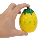 Kitchen Timer Fruit Shape Cute Style Plastic Material 6.4x6.4x8.7cm Compact Mechanical Timer for Home - Extra Image