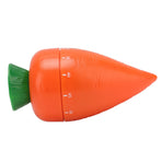 Cooking Timer Cute Carrot Shape Mechanical Timer for Kitchen Reading Studying Exercise