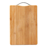 Chopping Board Thickened Bamboo Stable Sturdy Anti Crack Easy To Clean Kitchen Cutting Board with Hanging Hole