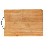 Chopping Board Thickened Bamboo Stable Sturdy Anti Crack Easy To Clean Kitchen Cutting Board with Hanging Hole - Side View