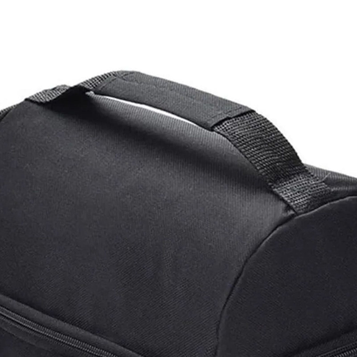 Cooler Bags Insulated Double Layer Large Capacity Oxford Cloth Washable Foldable Heat Insulation Lunch Bag for Office Black