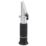 Brix Refractometer 3 in 1 Handheld Measure Sugar Content in Grape Wine Juice Alcohol Meter with ATC for Homebrew Kit
