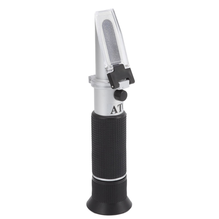 Brix Refractometer 3 in 1 Handheld Measure Sugar Content in Grape Wine Juice Alcohol Meter with ATC for Homebrew Kit
