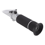Brix Refractometer 3 in 1 Handheld Measure Sugar Content in Grape Wine Juice Alcohol Meter with ATC for Homebrew Kit