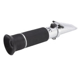 Brix Refractometer 3 in 1 Handheld Measure Sugar Content in Grape Wine Juice Alcohol Meter with ATC for Homebrew Kit