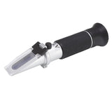 Brix Refractometer 3 in 1 Handheld Measure Sugar Content in Grape Wine Juice Alcohol Meter with ATC for Homebrew Kit