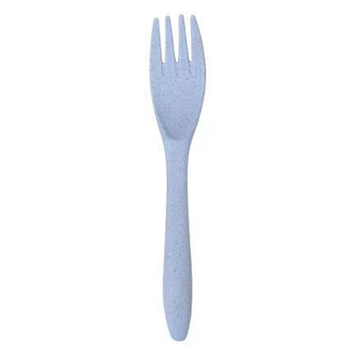 Wheat Straw Cutlery Set Modern Portable Fork Spoon Knife Tableware with Box for Office School Picnic Blue