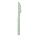 Wheat Straw Cutlery Set Modern Portable Fork Spoon Knife Tableware with Box for Office School Picnic Green - Extra Image