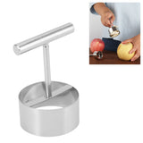 Apple Corer Remover Stainless Steel Fruit Corer Remover with Ergonomic Handle for Home Kitchen L - Extra Image