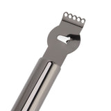 Lemon Peeler 304 Stainless Steel Lemon Zester Grater Orange Citrus Twist Peeler Kitchen Fruit Peeling Tools Black
