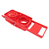 Beer Caddy Holder 2 Pack Foldable Portable Beer Beverage Display Basket Beer Bottle Carrier with Thickened Handle Red - Extra Image